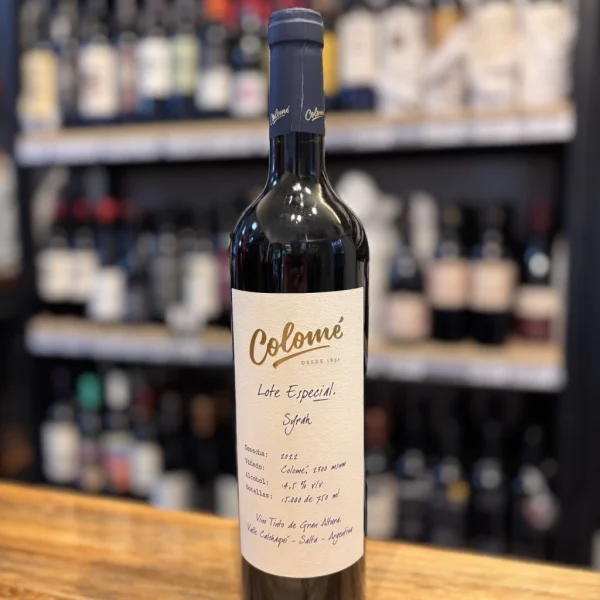 COLOME LOTE ESPECIAL SYRAH x 750 CC