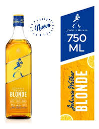 WHISKY JOHNNIE WALKER BLONDE x 750 CC