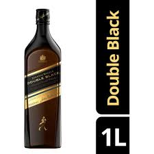 WHISKY JOHNNIE WALKER DOUBLE BLACK x 1 LT