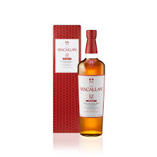 THE MACALLAN SHERRY SEASONED NATURAL COLOR 12 AÑOS x 750 CC