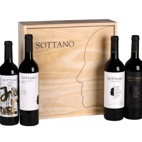 SOTTANO 4 BOTELLAS DIFERENTES