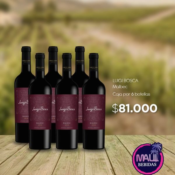 LUIGI BOSCA MALBEC x 6 U.