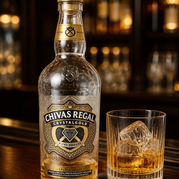 WHISKY CHIVAS REGAL CRISTAL GOLD x 700CC