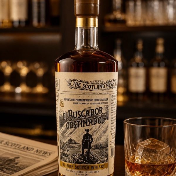 WHISKY EL BUSCADOR OBSTINADO ESCOCES x 750 CC