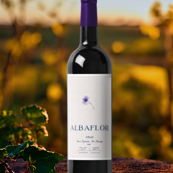 ALBAFLOR SINGLE VINEYARDS SYRAH x 750 CC