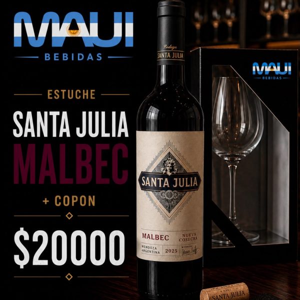 ESTUCHE SANTA JULIA MALBEC + COPON
