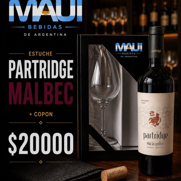 ESTUCHE PARTRIDGE MALBEC + COPON