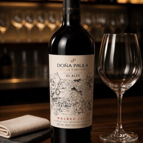 DOÑA PAULA SINGLE VINEYARS MALBEC EL ALTO x 750 CC