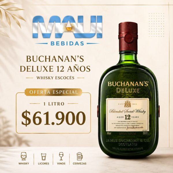 BUCHANAN'S DELUXE x 1 LT