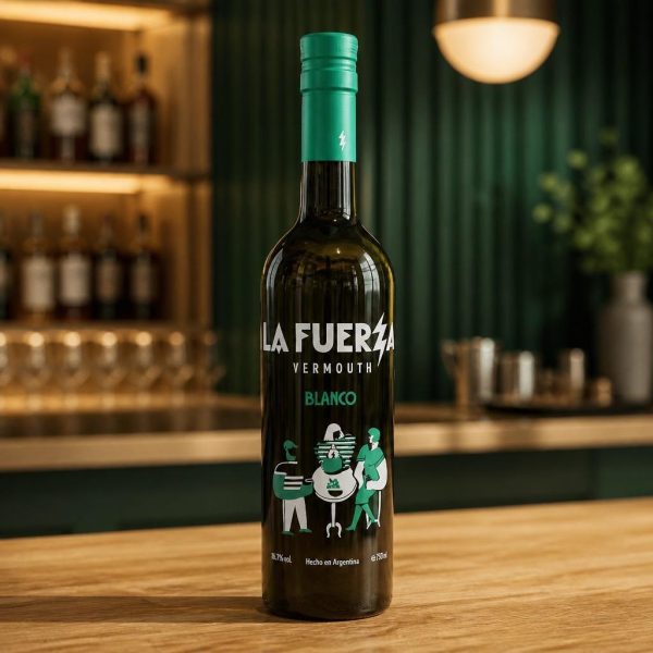LA FUERZA VERMOUTH BLANCO x 750 CC