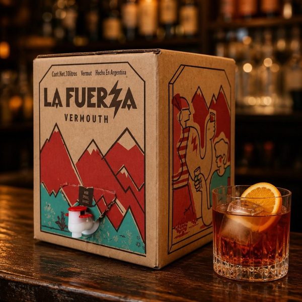 LA FUERZA VERMOUTH ROJO BAG IN BOX X 10 LT
