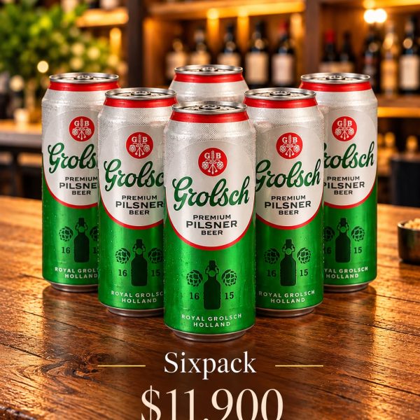 CERV. GROLSCH PACK x 6