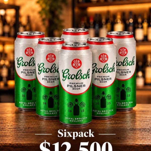 CERV. GROLSCH PACK x 6