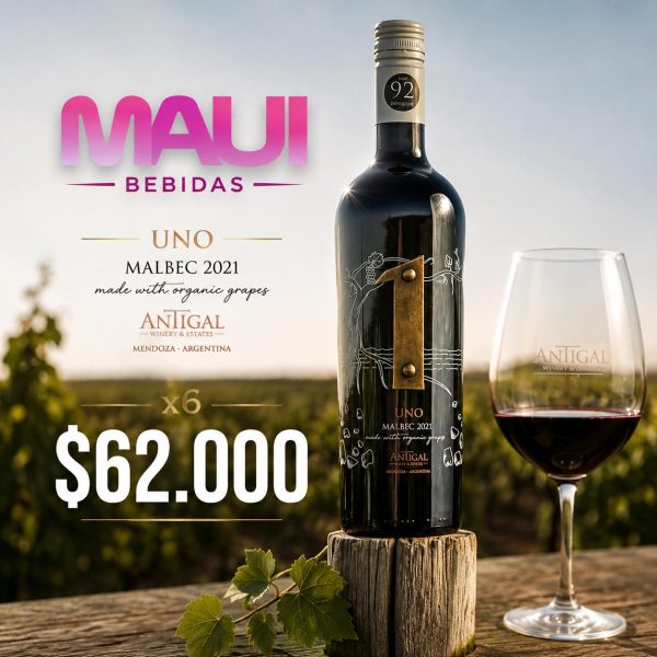 UNO MALBEC CAJA x 6