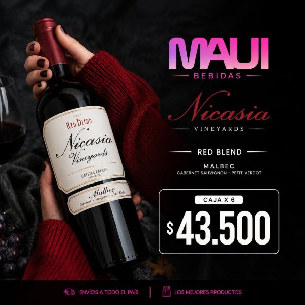 NICASIA MALBEC CAJA x 6
