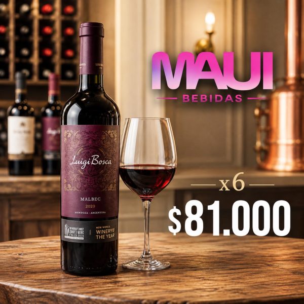 LUIGI BOSCA MALBEC CAJA x 6