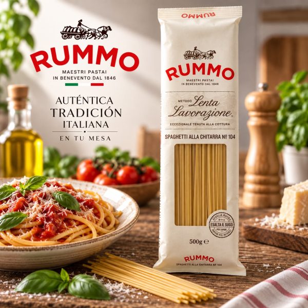 SPAGHETTI ALLA CHITARRA N104 RUMMO x 500 GR