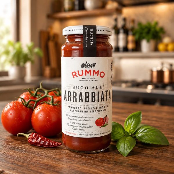 SALSA SUGO ALL ARRABIATA x 340 GRS