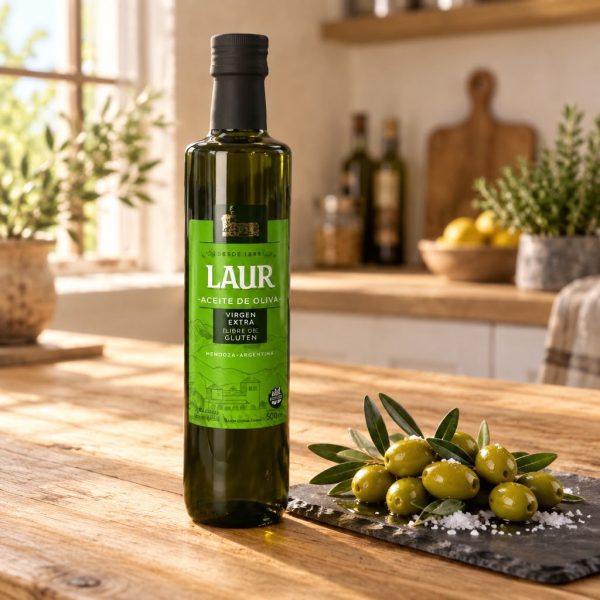 LAUR EXTRA VIRGEN SIN GLUTEN x 500 CC